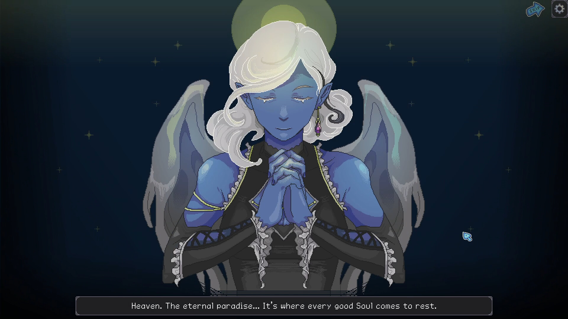 Gameplay de Angel Clicker