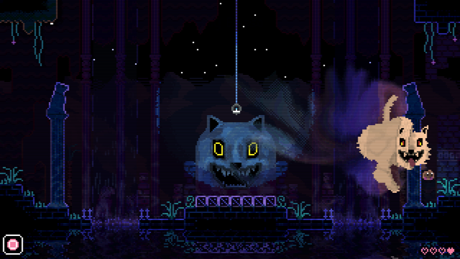 Gameplay de Animal Well: exploración en pixel art