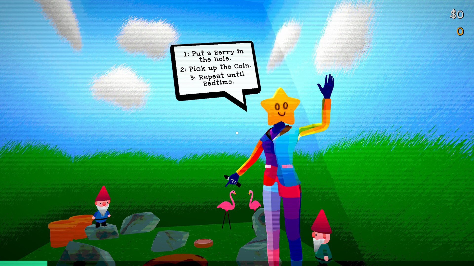 Gameplay de Berry Bury Berry