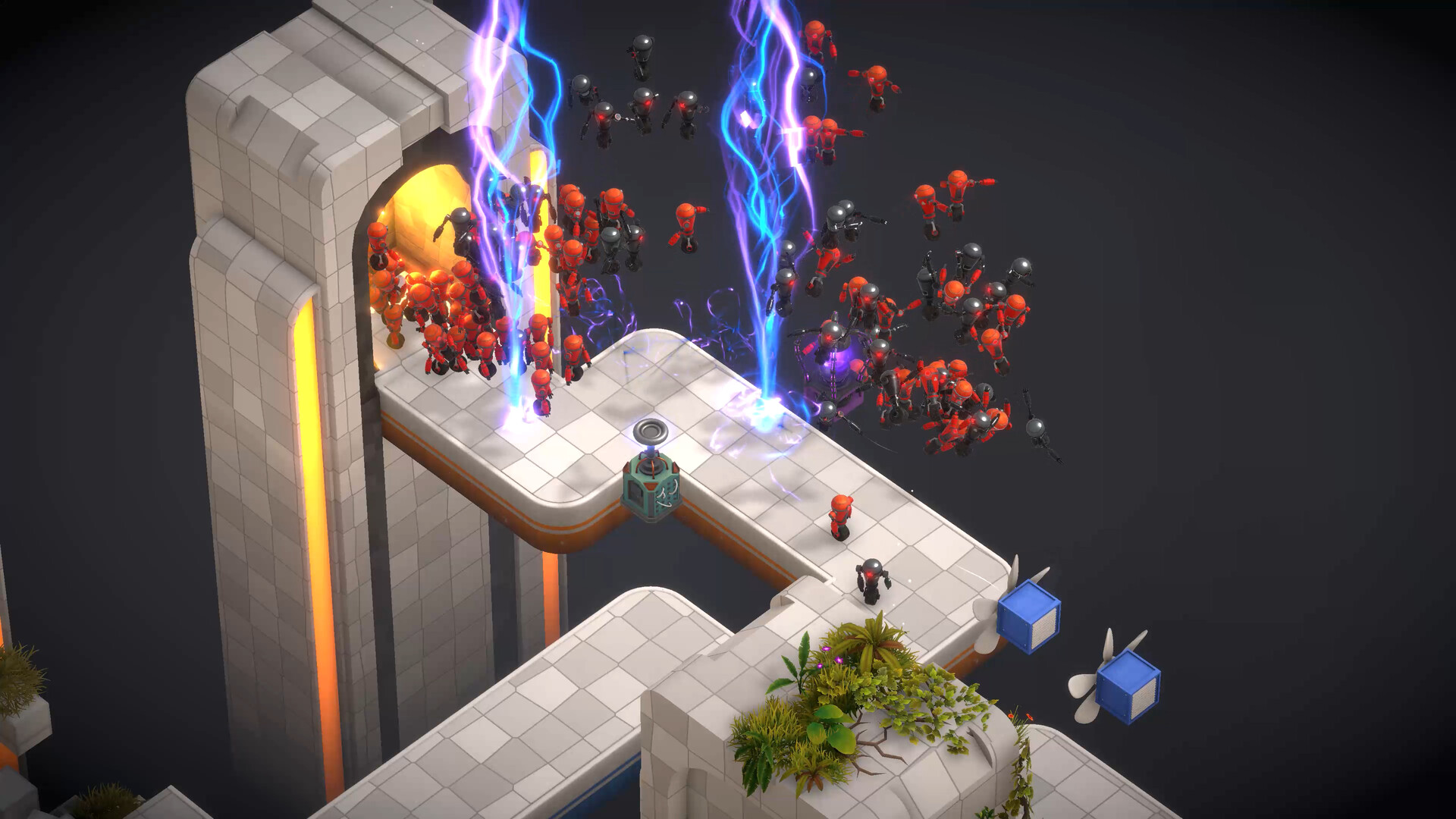 Gameplay de Tower Lab